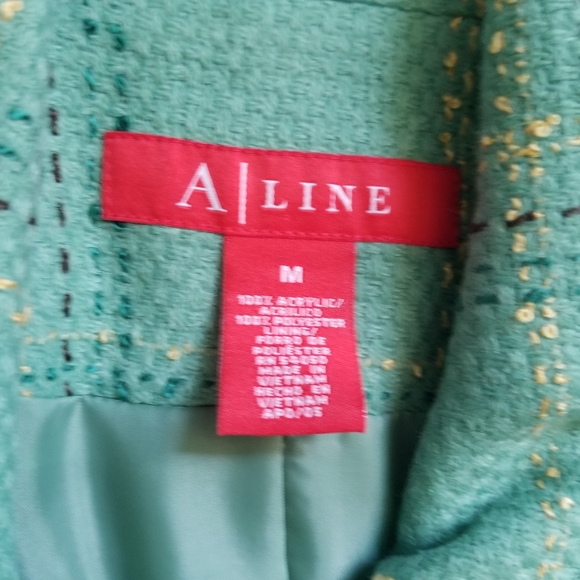ANNE KLEIN A LINE DRESS COAT - Picture 7 of 11